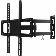 Кронштейн для телевизора Ultramounts UM872 черный 32"-55" макс.35кг настенный поворотно-выдвижной и наклонный