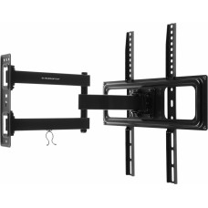 Кронштейн для телевизора Ultramounts UM872 черный 32"-55" макс.35кг настенный поворотно-выдвижной и наклонный