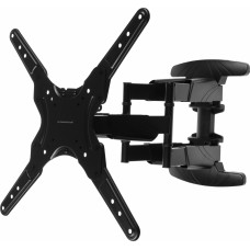 Кронштейн для телевизора Ultramounts UM907 черный 23"-55" макс.40кг настенный поворотно-выдвижной и наклонный