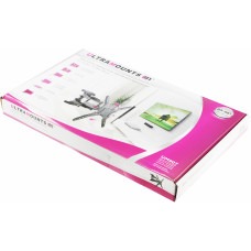 Кронштейн для телевизора Ultramounts UM907 черный 23"-55" макс.40кг настенный поворотно-выдвижной и наклонный