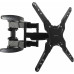 Кронштейн для телевизора Ultramounts UM907 черный 23"-55" макс.40кг настенный поворотно-выдвижной и наклонный