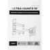 Кронштейн для телевизора Ultramounts UM895 черный 13"-27" макс.15кг настенный поворотно-выдвижной и наклонный