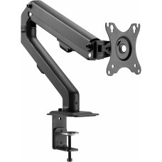 Кронштейн для мониторов Ultramounts UM728 черный 17"-27" макс.7кг крепление к столешнице поворот и наклон
