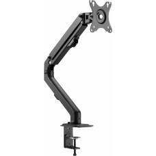 Кронштейн для мониторов Ultramounts UM728 черный 17"-27" макс.7кг крепление к столешнице поворот и наклон