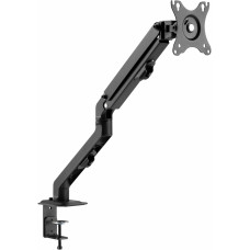 Кронштейн для мониторов Ultramounts UM728 черный 17"-27" макс.7кг крепление к столешнице поворот и наклон