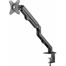 Кронштейн для мониторов Ultramounts UM728 черный 17"-27" макс.7кг крепление к столешнице поворот и наклон