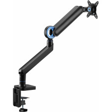 Кронштейн для мониторов Ultramounts UM719B черный 17"-35" макс.10.5кг крепление к столешнице поворот и наклон