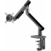 Кронштейн для мониторов Ultramounts UM713B черный 17"-32" макс.9кг крепление к столешнице поворот и наклон