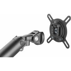 Кронштейн для мониторов Ultramounts UM713B черный 17"-32" макс.9кг крепление к столешнице поворот и наклон