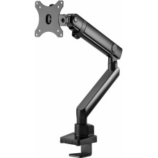 Кронштейн для мониторов Ultramounts UM709 черный 17"-32" макс.8кг крепление к столешнице поворот и наклон