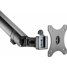 Кронштейн для мониторов Ultramounts UM709 черный 17"-32" макс.8кг крепление к столешнице поворот и наклон