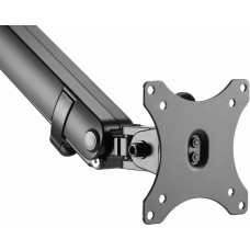 Кронштейн для мониторов Ultramounts UM709 черный 17"-32" макс.8кг крепление к столешнице поворот и наклон