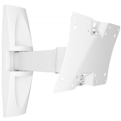 Кронштейн для телевизора Holder LCDS-5063 белый 19"-32" макс.30кг настенный поворот и наклон