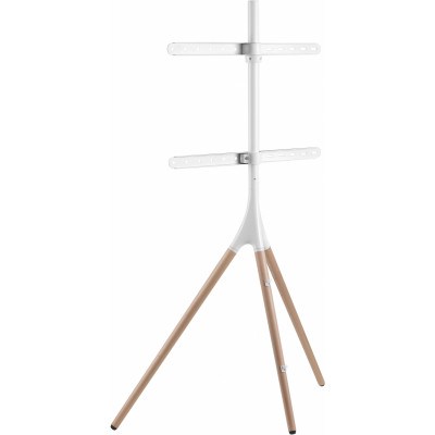 Подставка для телевизора Cactus CS-ST1246WTBCH белый/береза 45"-65" макс.32кг напольный