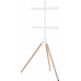 Подставка для телевизора Cactus CS-ST1246WTBCH белый/береза 45"-65" макс.32кг напольный