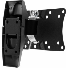 Кронштейн для телевизора Holder LCDS-5062 черный глянец 19"-32" макс.30кг настенный поворот и наклон