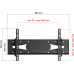 Кронштейн для телевизора Holder PTS-4006 черный 32"-60" макс.40кг настенный наклон