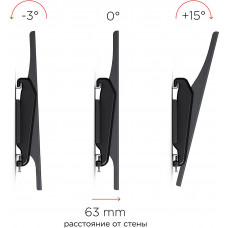 Кронштейн для телевизора Holder PTS-4006 черный 32"-60" макс.40кг настенный наклон