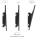 Кронштейн для телевизора Holder PTS-4006 черный 32"-60" макс.40кг настенный наклон