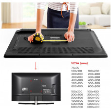 Кронштейн для телевизора Holder PTS-4006 черный 32"-60" макс.40кг настенный наклон