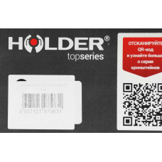 Кронштейн для телевизора Holder LCDS-5019 белый 22"-42" макс.30кг настенный поворотно-выдвижной и наклонный
