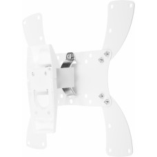 Кронштейн для телевизора Holder LCDS-5019 белый 22"-42" макс.30кг настенный поворотно-выдвижной и наклонный