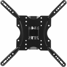 Кронштейн для телевизора Ultramounts UM904 черный 32"-55" макс.30кг настенный поворотно-выдвижной и наклонный