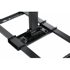 Кронштейн для телевизора Ultramounts UM909 черный 37"-75" макс.35кг настенный поворотно-выдвижной и наклонный