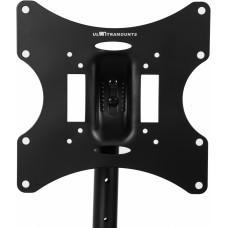 Кронштейн для телевизора Ultramounts UM890 черный 17"-43" макс.30кг потолочный поворотно-выдвижной и наклонный