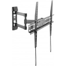 Кронштейн для телевизора Ultramounts UM879 черный 37"-70" макс.35кг настенный поворотно-выдвижной и наклонный