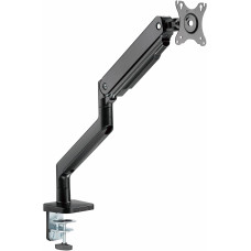 Кронштейн для мониторов Ultramounts UM730 черный 17"-45" макс.16кг крепление к столешнице поворот и наклон