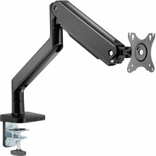 Кронштейн для мониторов Ultramounts UM730 черный 17"-45" макс.16кг крепление к столешнице поворот и наклон