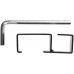 Кронштейн для телевизора Ultramounts UM864B черный 13"-42" макс.20кг настенный поворот и наклон