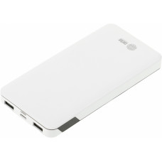 Мобильный аккумулятор Cactus CS-PBFSKT-10000 10000mAh 2.1A 2xUSB-A/USB-C белый