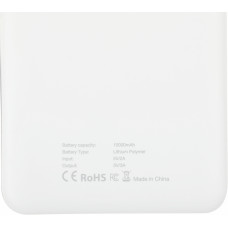 Мобильный аккумулятор Cactus CS-PBFSKT-10000 10000mAh 2.1A 2xUSB-A/USB-C белый