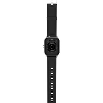 Смарт-часы Amazfit Pop 3S A2318 1.96" AMOLED корп.серебристый рем.черный (1746287)