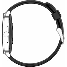 Смарт-часы Amazfit Pop 3S A2318 1.96" AMOLED корп.серебристый рем.черный (1746287)