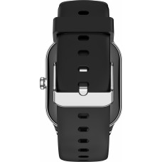 Смарт-часы Amazfit Pop 3S A2318 1.96" AMOLED корп.серебристый рем.черный (1746287)