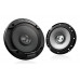 Колонки автомобильные Kenwood KFC-S1656 (без решетки) 330Вт 87дБ 4Ом 16см (6.5дюйм) (ком.:2кол.) коаксиальные однополосные