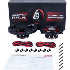 Колонки автомобильные Kicx SP 133 100Вт 89дБ 4Ом 13см (5дюйм) (ком.:2кол.) коаксиальные трехполосные