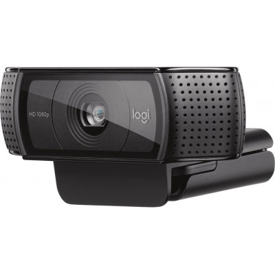 Камера Web Logitech HD Pro C920 черный 2Mpix (1920x1080) USB2.0 с микрофоном (960-001062)