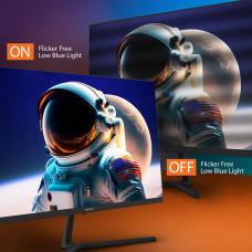 Монитор SunWind 27" SM-27QI201 черный IPS LED 5ms 16:9 HDMI M/M матовая 300cd 178гр/178гр 2560x1440 75Hz G-Sync DP 2K 4.3кг