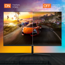 Монитор SunWind 27" SM-27QI201 черный IPS LED 5ms 16:9 HDMI M/M матовая 300cd 178гр/178гр 2560x1440 75Hz G-Sync DP 2K 4.3кг
