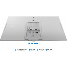 Монитор Samsung 27" ViewFinity S9 S27C902PAI серебристый IPS LED 16:9 M/M Cam полуматовая HAS 600cd 178гр/178гр 5120x2880 60Hz 5K USB 7.4кг