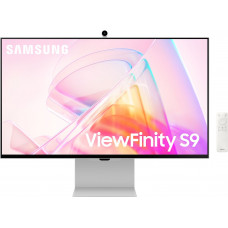 Монитор Samsung 27" ViewFinity S9 S27C902PAI серебристый IPS LED 16:9 M/M Cam полуматовая HAS 600cd 178гр/178гр 5120x2880 60Hz 5K USB 7.4кг