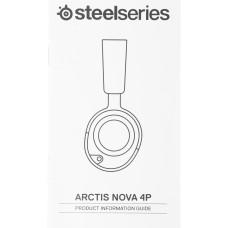 Наушники с микрофоном Steelseries Arctis Nova 4P черный накладные Radio оголовье (61641)