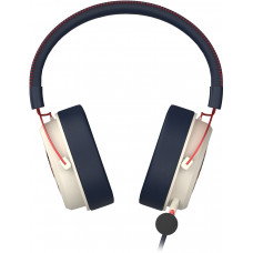 Наушники с микрофоном A4Tech Bloody M595 Proxy Boom бежевый/черный 2.3м мониторные USB оголовье (M595)