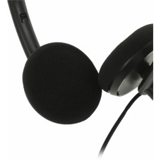 Наушники с микрофоном Creative HS-220 черный 2.4м накладные USB оголовье (51EF1070AA000)