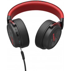 Наушники с микрофоном A4Tech Bloody MR590 Sports красный/черный 1.5м мониторные BT/Radio/3.5mm оголовье (MR590+ WIRED/SPORT RED)