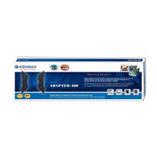 Кронштейн-адаптер для телевизора Kromax ADAPTER-400 черный 20"-45" макс.35кг настенный фиксированный